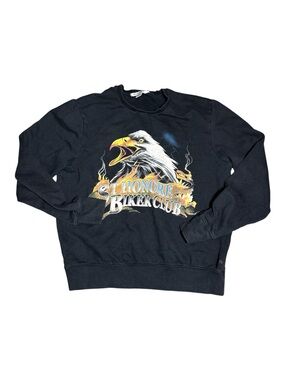 Eleven Paris St. Honore Biker Club Crewneck Bald Eagle Sweatshirt XL